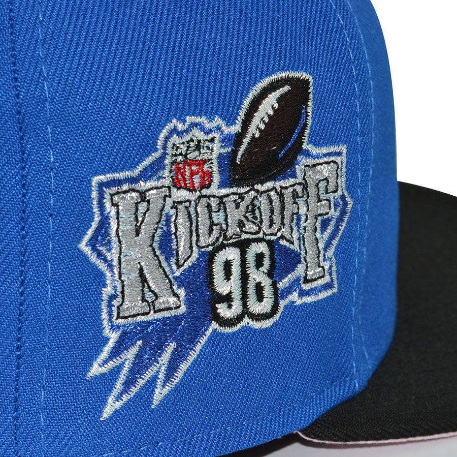 Dallas Cowboys "PRIME TIME PINKY" Exclusive New Era 59Fifty Fitted Hat - Blue Azure/Black/Pinky UV