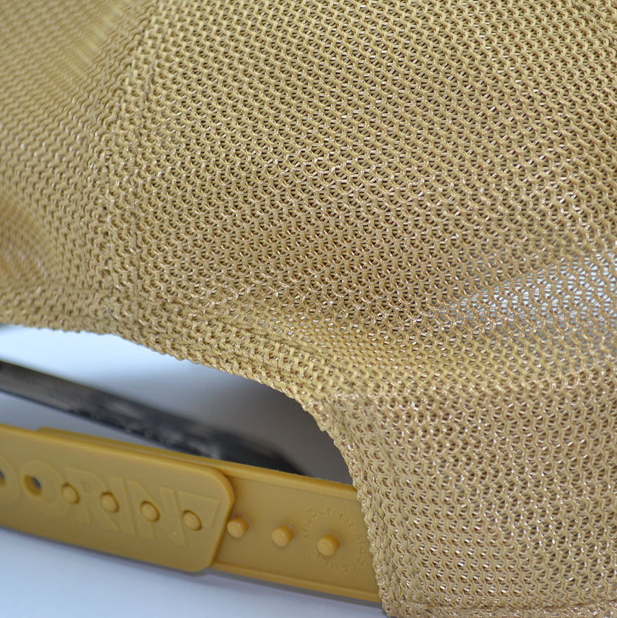 GOLDEN GOAT Goorin Bros Mesh Trucker Snapback Hat - Amber
