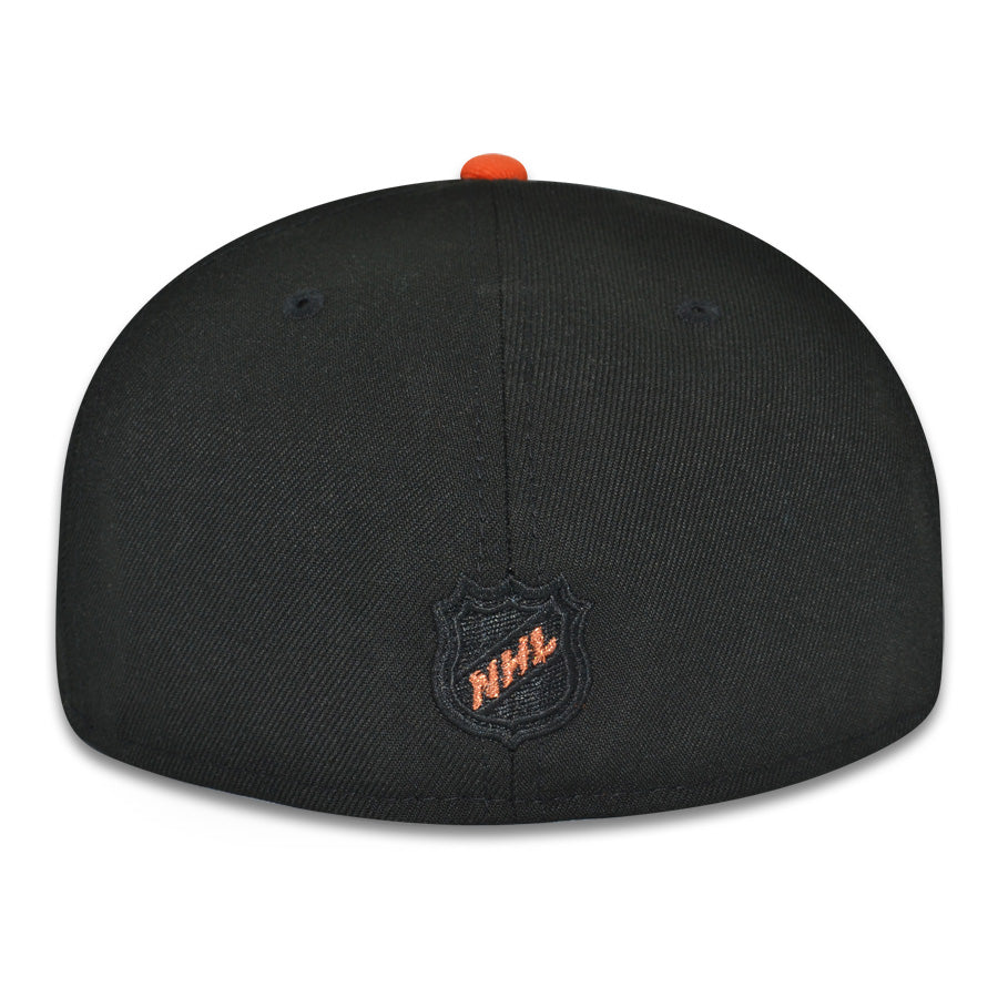 Philadelphia Flyers "GRITTY" Exclusive New Era 59Fifty Fitted Hat - Black/Orange
