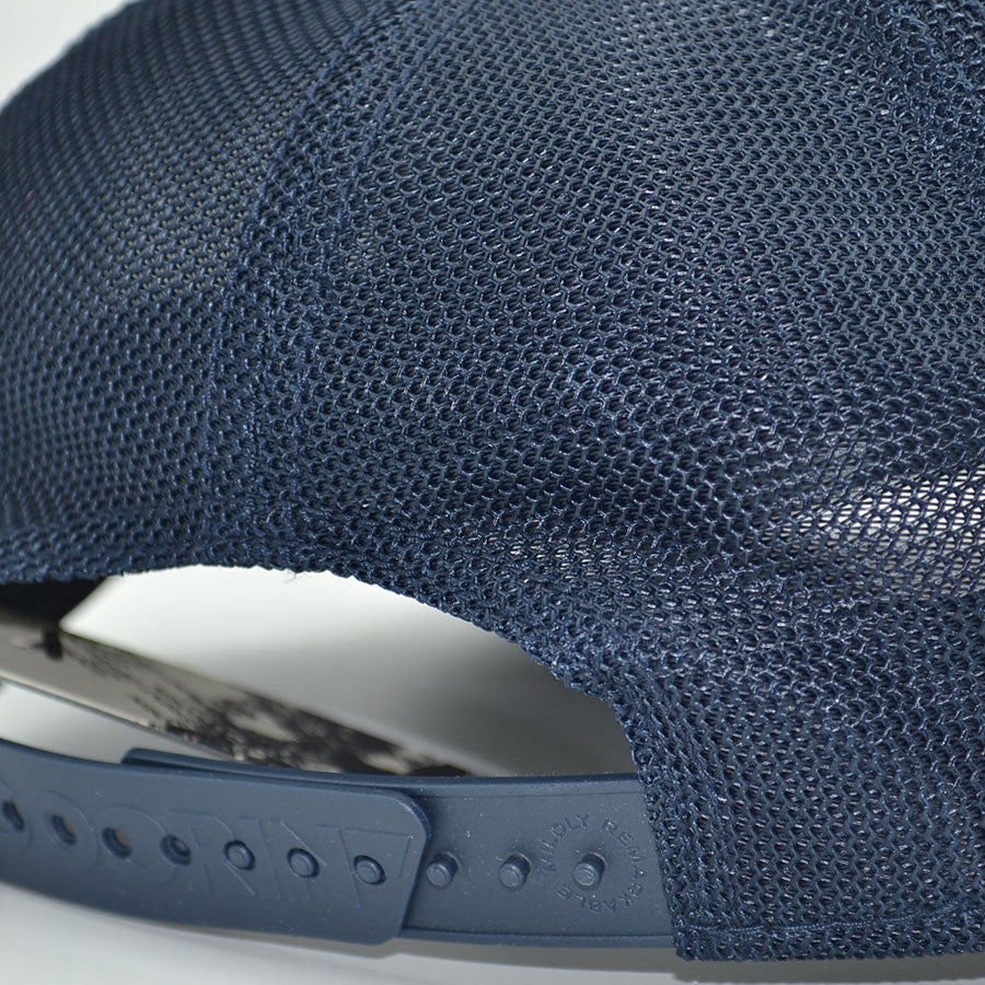 SILVER LEGEND Goorin Bros Mesh Trucker Snapback Hat - Navy Edge
