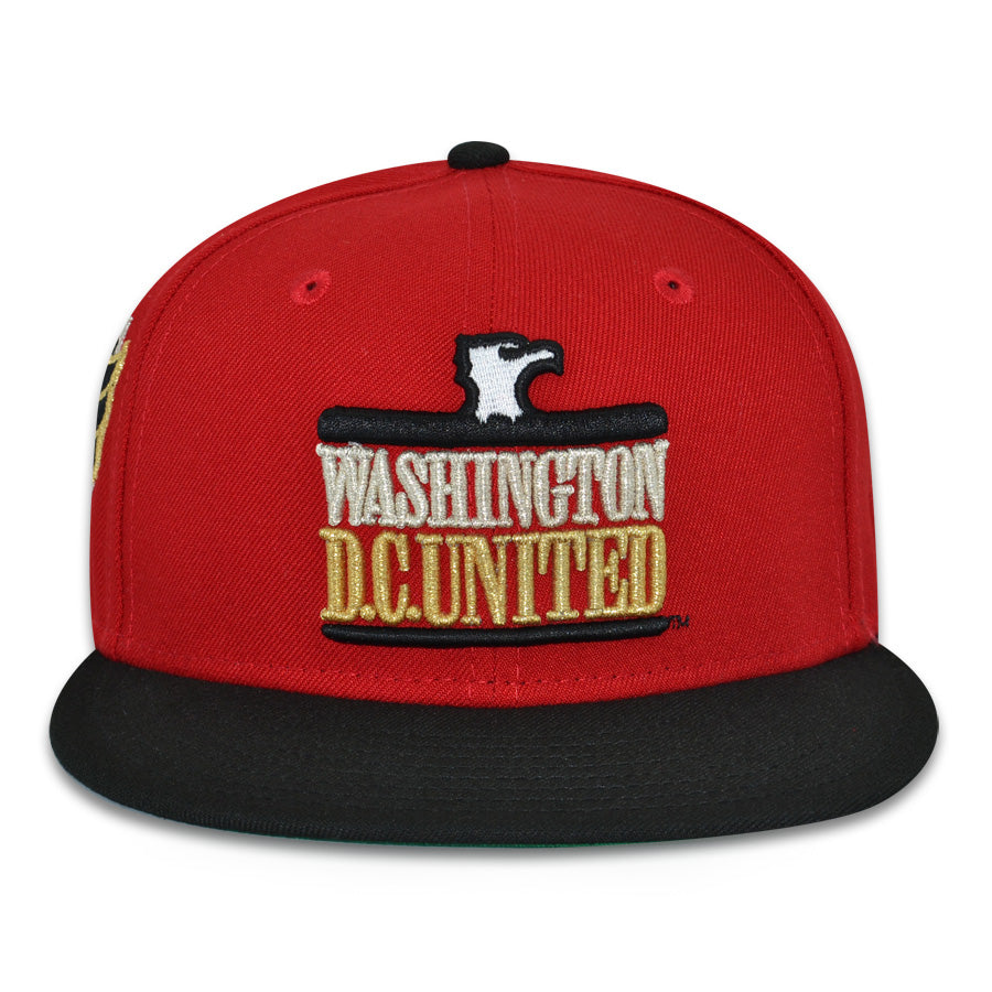 D.C. United "D-C-U" Exclusive New Era 59Fifty Fitted MLS Hat - Red Black