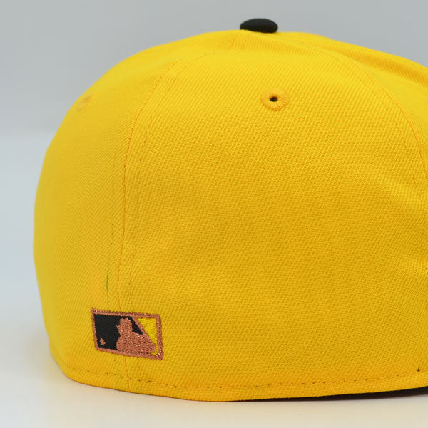 Washington Nationals 1969 ALL-STAR GAME 100th ANNIVERSARY Exclusive New Era 59Fifty Fitted Hat - Canary Yellow/Black