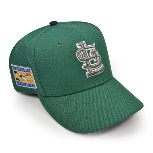 St.Louis Cardinals 2006 WORLD SERIES Exclusive New Era 59Fifty Fitted Hat - Emerald Green