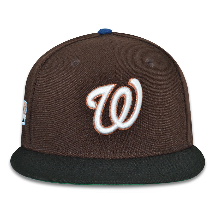 Washington Nationals "WILLFULL" Exclusive New Era 59Fifty Fitted Hat - Burntwood/Black