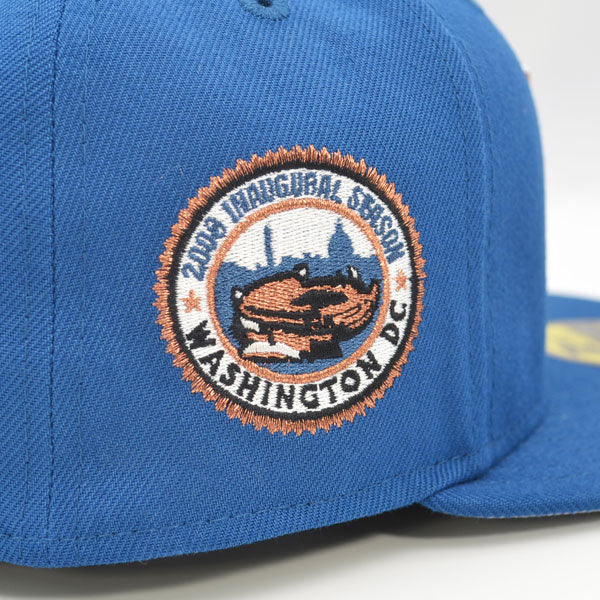 Washington Nationals DC 2008 INAUGURAL SEASON Exclusive New Era 59Fifty Fitted Hat - Seashore Blue