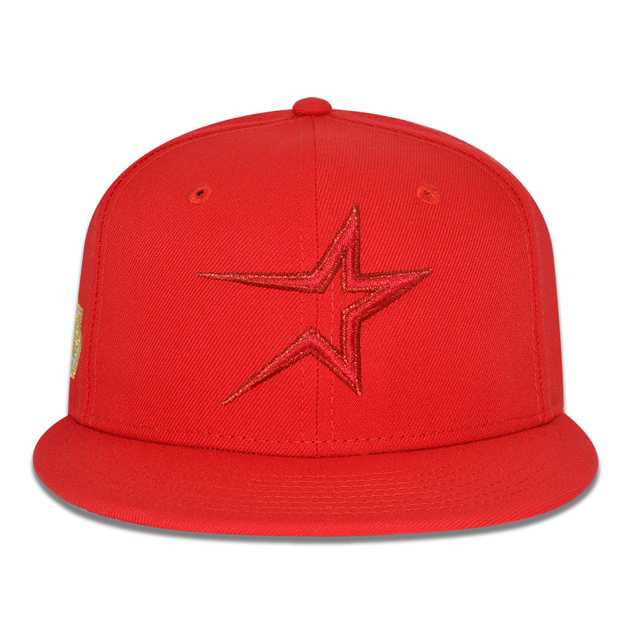 Houston Astros "HEARTBEAT" Exclusive New Era 59Fifty Fitted Hat - FDR/Pinky