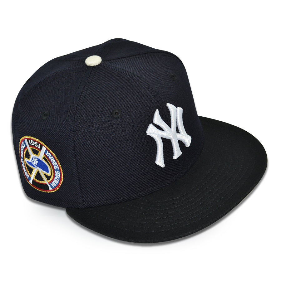 New York Yankees "TWINZ" Exclusive New Era 59Fifty Fitted Hat - Navy/Black