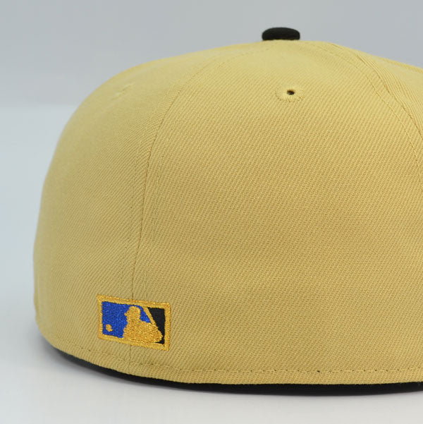 Seattle Mariners 30th ANNIVERSARY Exclusive New Era 59Fifty Fitted Hat - Vegas Gold/Black