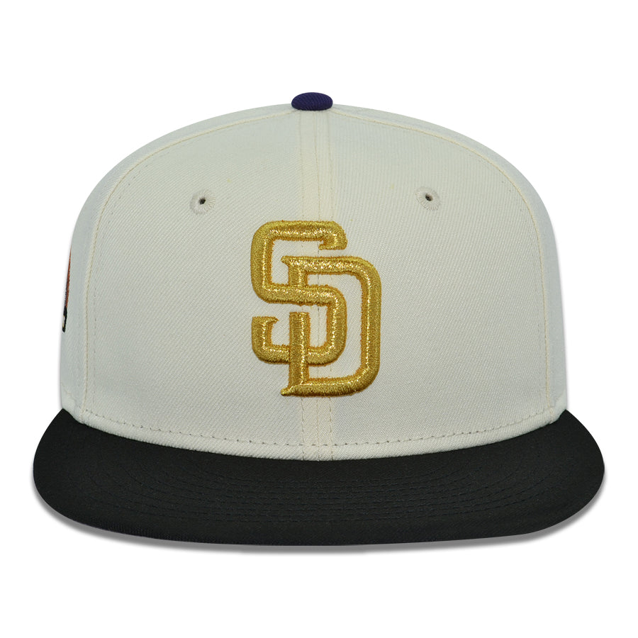 San Diego Padres "PRO-SKATER" Exclusive New Era 59Fifty Fitted Hat - Chrome/Black