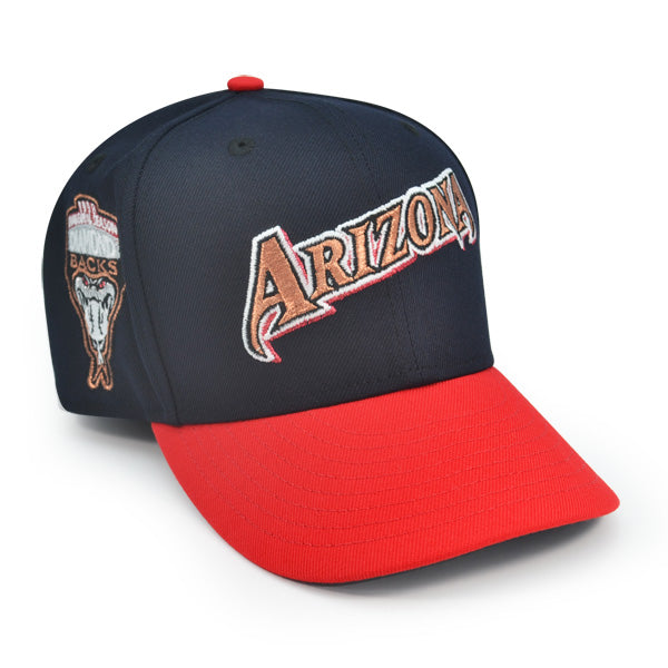 Arizona Diamondbacks 1989 INAUGURAL Exclusive New Era 59Fifty Fitted Hat - Navy/Red