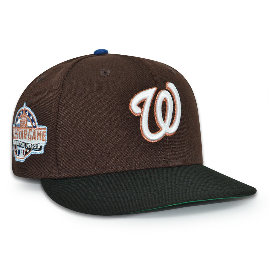Washington Nationals "WILLFULL" Exclusive New Era 59Fifty Fitted Hat - Burntwood/Black