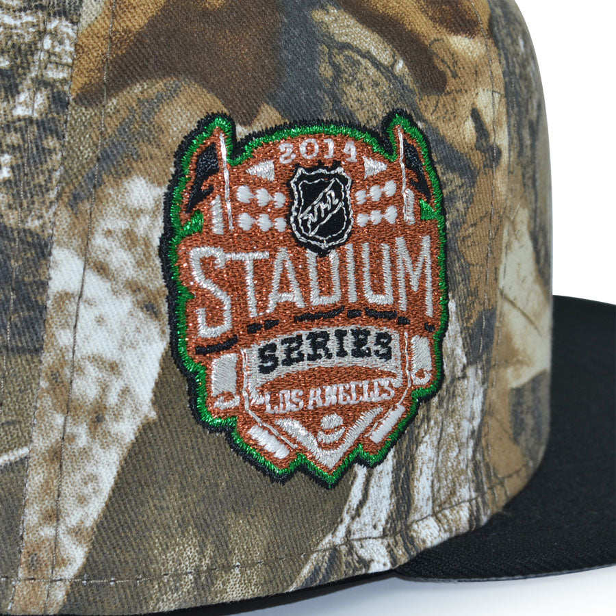 Anaheim Ducks "CAPTAIN QUACK" Exclusive New Era 59Fifty Fitted Hat - Real Tree/Black
