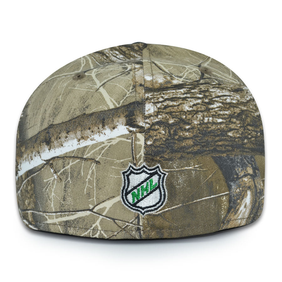 Anaheim Ducks "CAPTAIN QUACK" Exclusive New Era 59Fifty Fitted Hat - Real Tree/Black