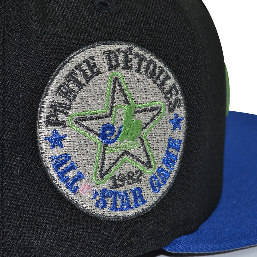 Montreal Expos "MOJO" Exclusive New Era 59Fifty Fitted Hat - Black/Light Royal