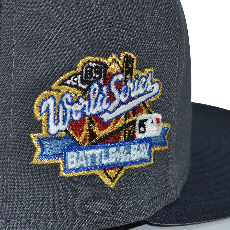 Oakland Athletics "AKAZA vs RENGOKU" Exclusive New Era 59Fifty Fitted Hat - Dark Graphite/Navy