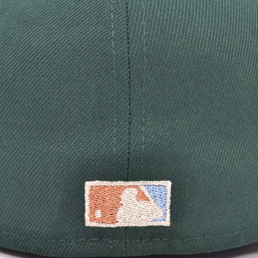 Tampa Bay Devils "BAYSHORE BLVD" Exclusive New Era 59Fifty Fitted Hat - Dark Green/Black