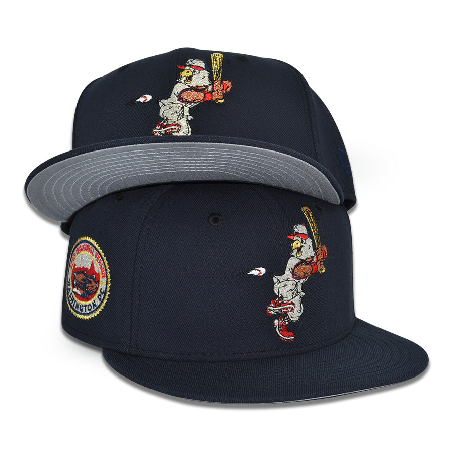 Washington Nationals "GAME DAY SCREECH" Exclusive New Era 59Fifty Fitted Hat - Navy