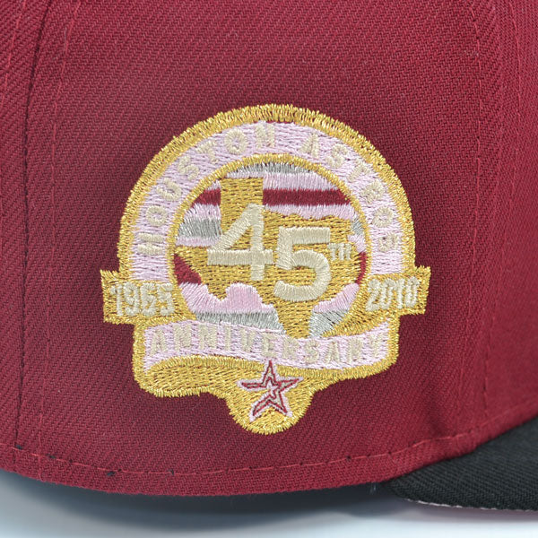 Houston Astros 45th ANNIVERSARY Exclusive New Era 59Fifty Fitted Hat - Velvet Pinky