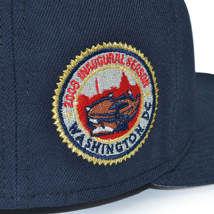 Washington Nationals "GAME DAY SCREECH" Exclusive New Era 59Fifty Fitted Hat - Navy