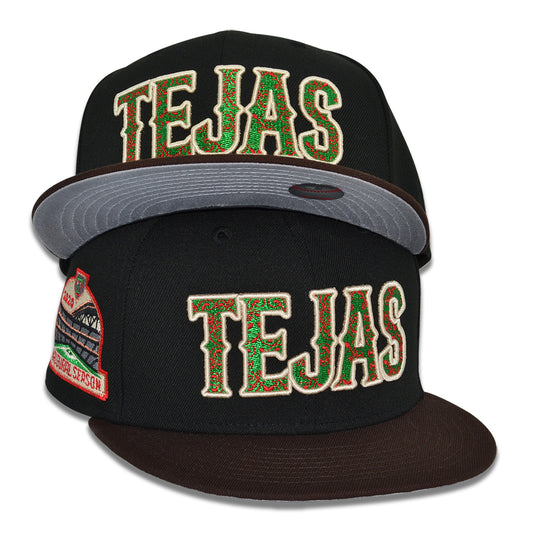 Texas Rangers "TEJAS TAKEOVER" Exclusive New Era 59Fifty Fitted Hat - Black