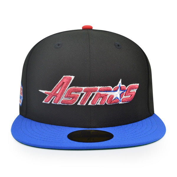 Houston Astros ASTRODOME Exclusive New Era 59Fifty Fitted Hat - Black/Blue Bead