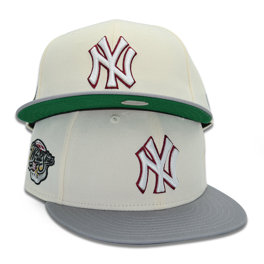 New York Yankees "BELLY" Exclusive New Era 59Fifty Fitted Hat - Chrome/Gray