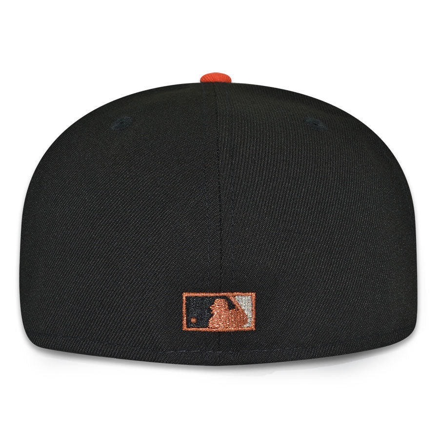 Baltimore Orioles "COPPER TAIL" Exclusive New Era 59Fifty Fitted Hat - Black/Orange