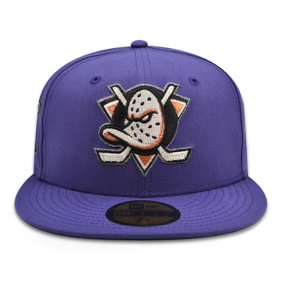 Anaheim Ducks "BOMBAY" Exclusive New Era 59Fifty Fitted Hat - Orchid