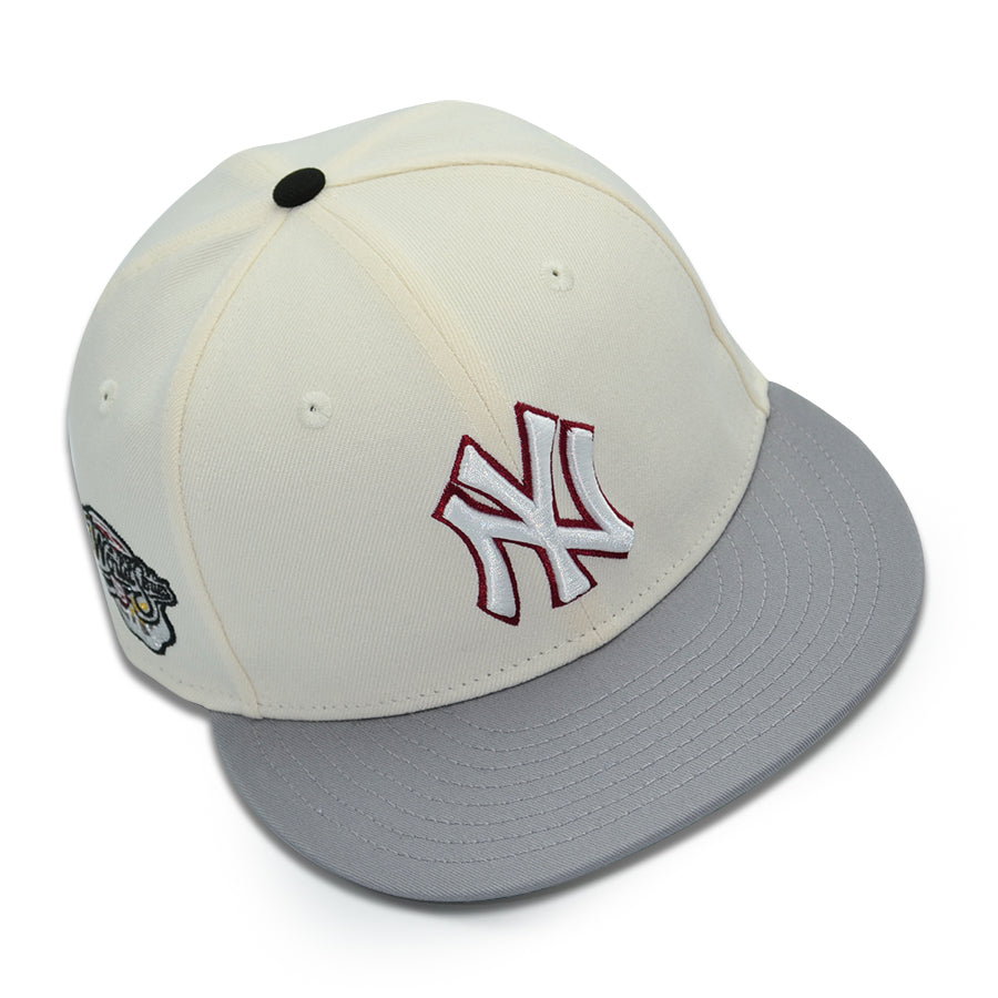 New York Yankees "BELLY" Exclusive New Era 59Fifty Fitted Hat - Chrome/Gray