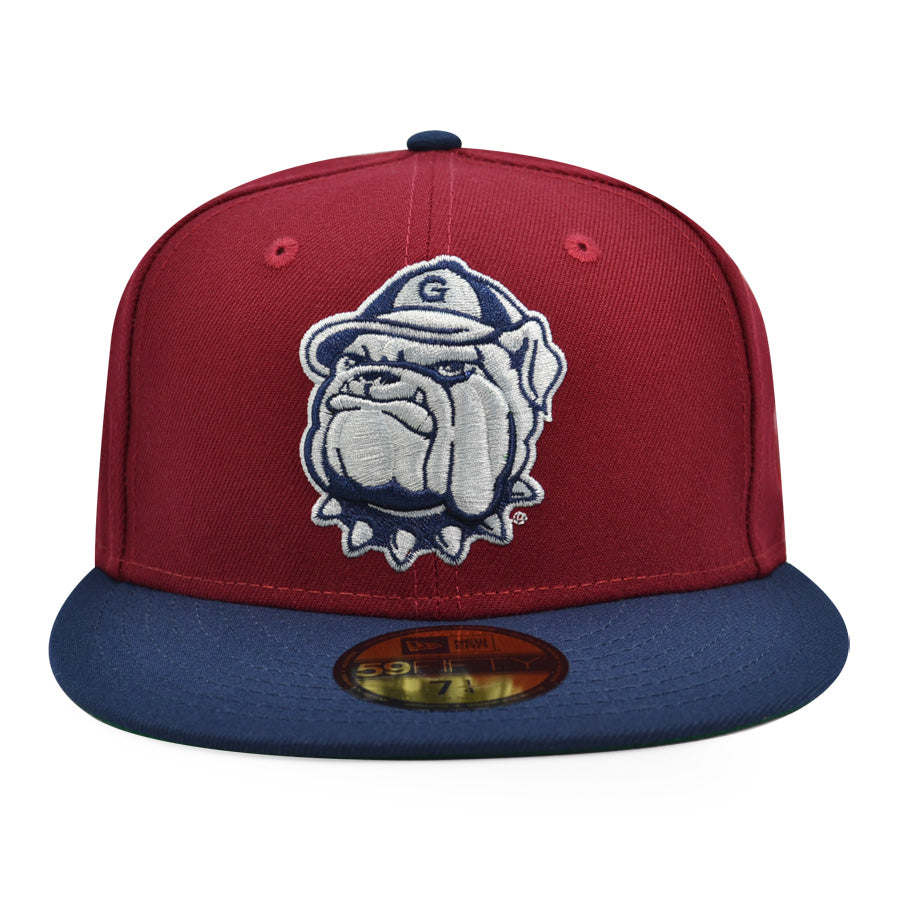 Georgetown Hoyas 1984 NCAA Championship Exclusive New Era 59Fifty Fitted Hat - Maroon/Navy