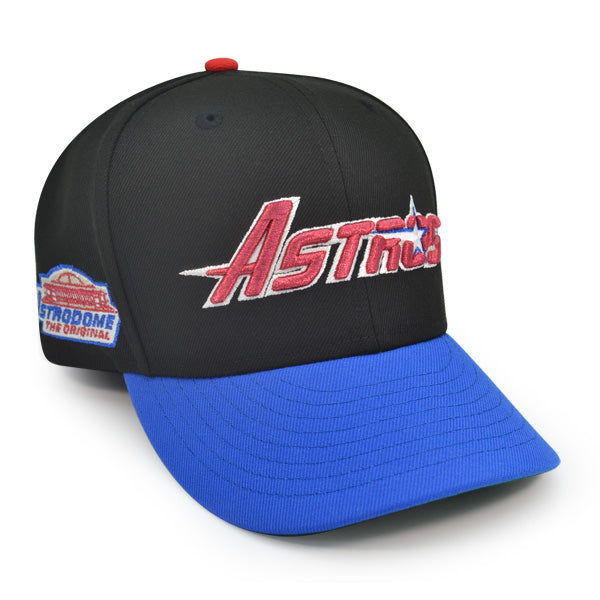 Houston Astros ASTRODOME Exclusive New Era 59Fifty Fitted Hat - Black/Blue Bead