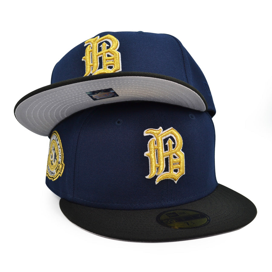 Birmingham Barons SOUTHERN LEAGUE Exclusive New Era 59Fifty Fitted Hat - OceanBlue/Black