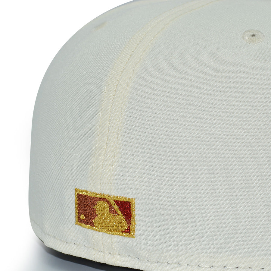 Tampa Bay Devil Rays “OUTBACK LEGEND" Exclusive New Era 59Fifty Fitted Hat - Chrome/Dark Seawood