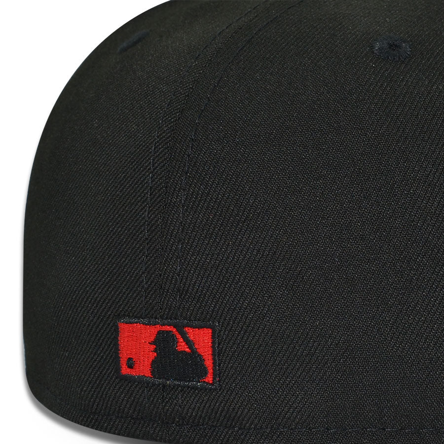 Cincinnati Reds "CABLE" Exclusive New Era 59Fifty Fitted Hat - Black