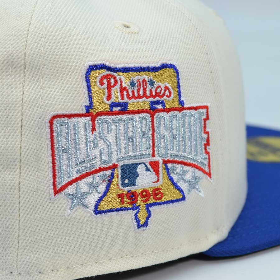 Philadelphia Phillies "INDEPENDENCE" Exclusive New Era 59Fifty Fitted Hat - Chrome/Calm Blue