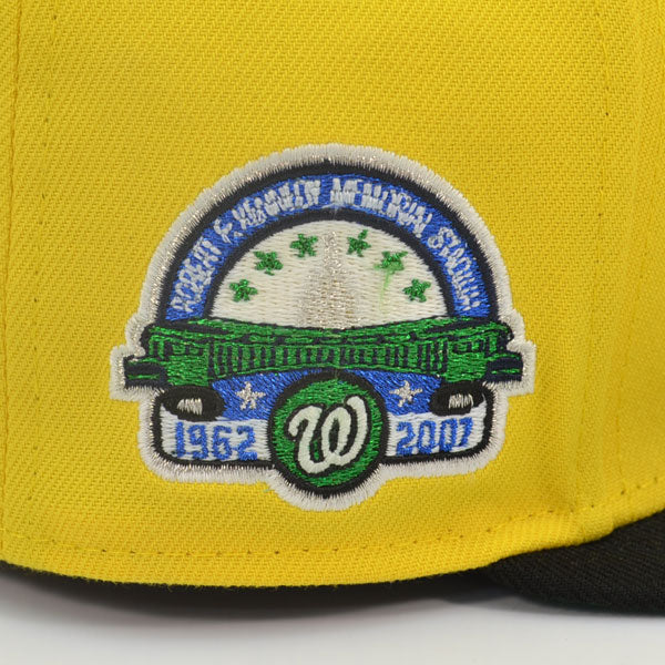 Washington Nationals 45th RFK Exclusive New Era 59Fifty Fitted Hat - Yellow/Black