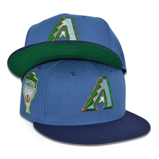 Arizona Diamondbacks “Botones Azules" Exclusive New Era 59Fifty Fitted Hat - Indigo/Navy