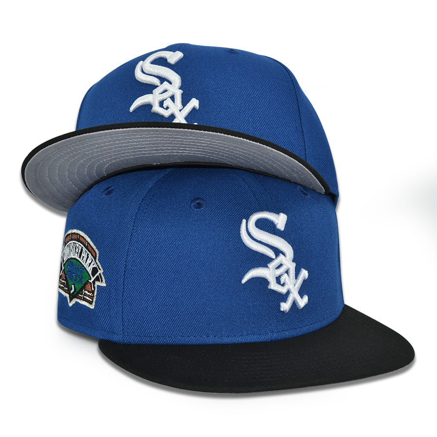 Chicago White Sox "CHURCH PEWS" Exclusive New Era 59Fifty Fitted Hat - SongBird/Black