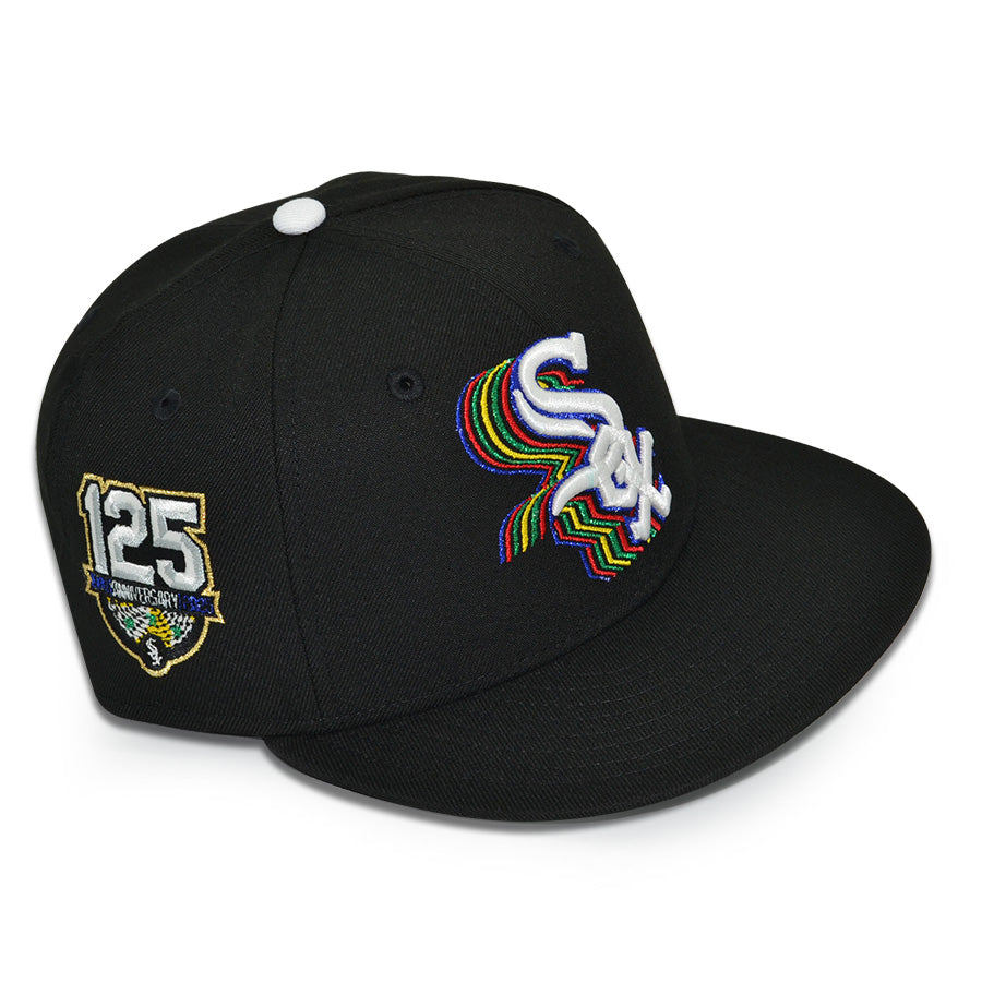 Chicago White Sox "SCOREBOARD" Exclusive New Era 59Fifty Fitted Hat - Black