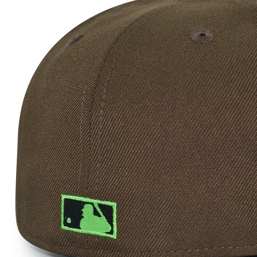 Cleveland Indians "INFINITY CASTLE" Exclusive New Era 59Fifty Fitted Hat - Walnut/Calming Blue