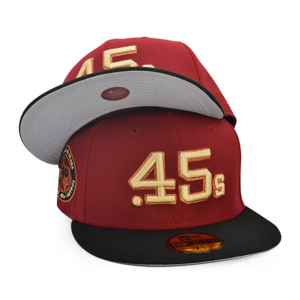 Houston Colt 45's 40th ANNIVERSARY Exclusive New Era 59Fifty Fitted Hat – Brick/Black