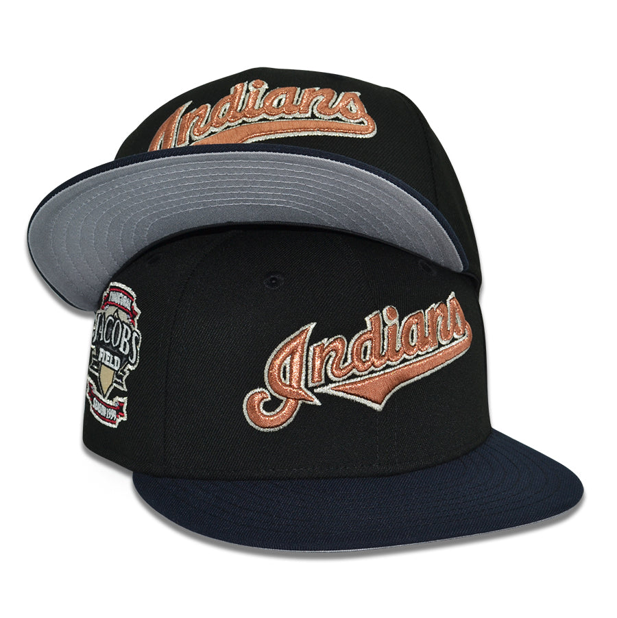 Cleveland Indians "DAY 'n" NIGHT" Exclusive New Era 59Fifty Fitted Hat -Black/Navy