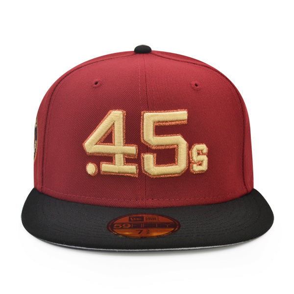 Houston Colt 45's 40th ANNIVERSARY Exclusive New Era 59Fifty Fitted Hat – Brick/Black