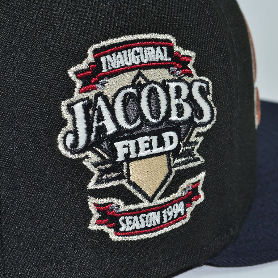Cleveland Indians "DAY 'n" NIGHT" Exclusive New Era 59Fifty Fitted Hat -Black/Navy