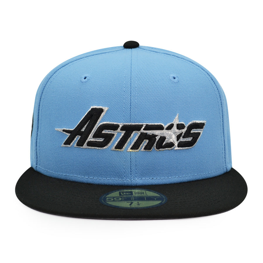 Houston Astros 35 Great Years Exclusive New Era 59Fifty Fitted Hat - Sky/Black