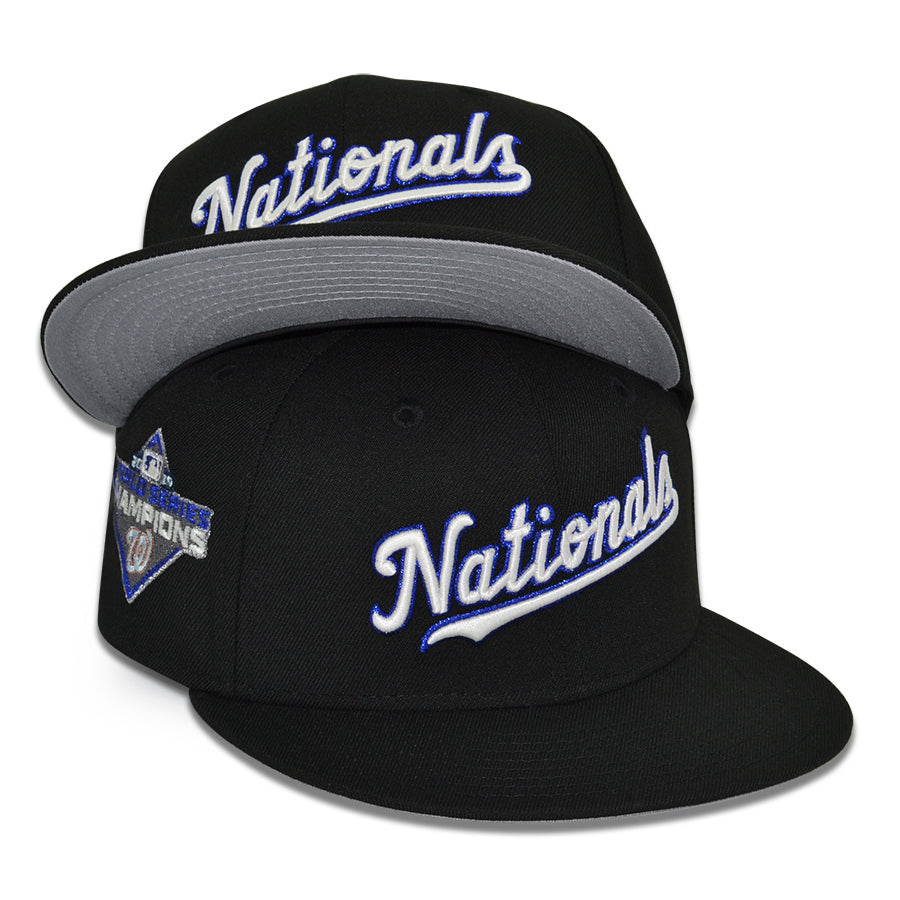 Washington Nationals "GRAND NATIONAL" Exclusive New Era 59Fifty Fitted Hat - Black