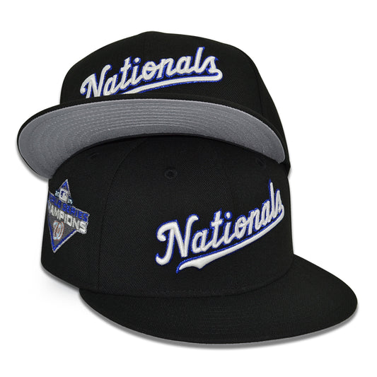 Washington Nationals "GRAND NATIONAL" Exclusive New Era 59Fifty Fitted Hat - Black