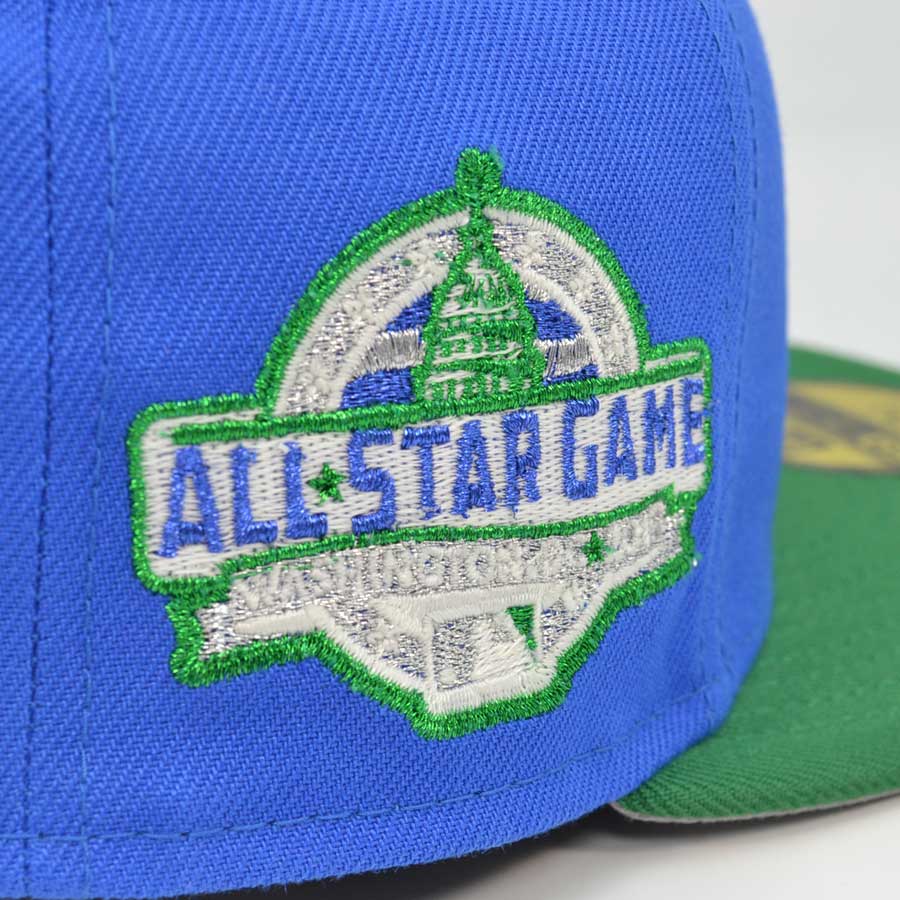 Washington Nationals DC "VOLUME 47, 2nd EDITION" Exclusive New Era 59Fifty Fitted Hat - Blue Bead/Kelly