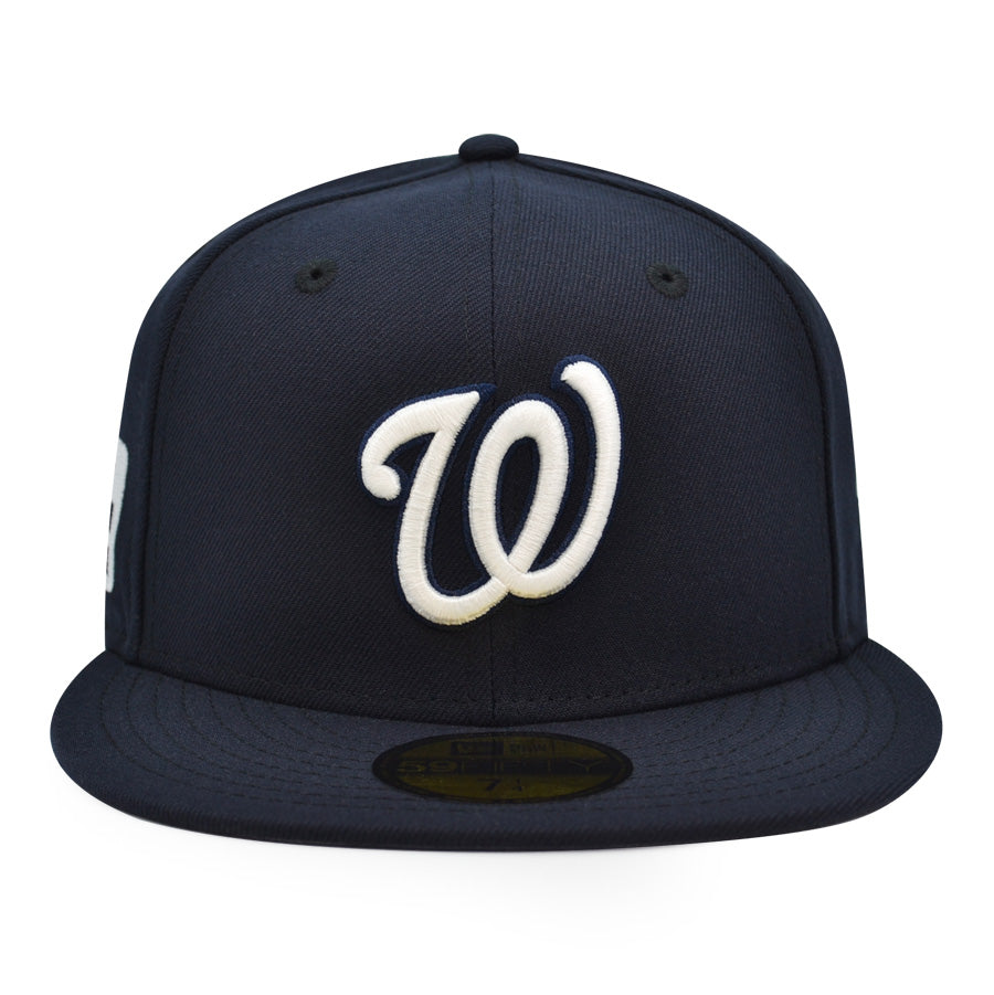 Washington Nationals CITY FLAG Exclusive New Era 59Fifty Fitted Hat - Navy