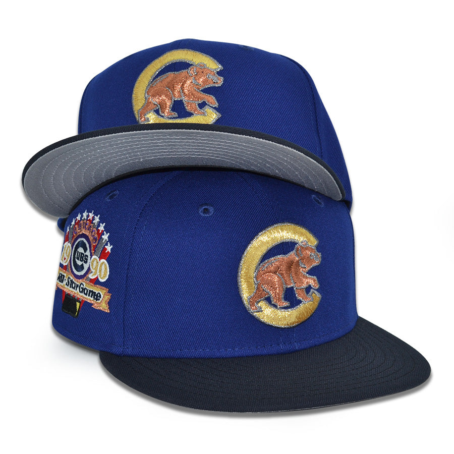 Chicago Cubs "HTB III" Exclusive New Era 59Fifty Fitted Hat - Dark Royal/Navy